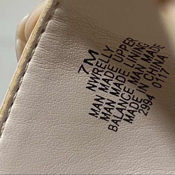 NINE WEST RELLY FLOWER SLIDES SIZE 7 M - Picture 7 of 8